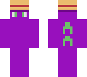 purple dragon with hat