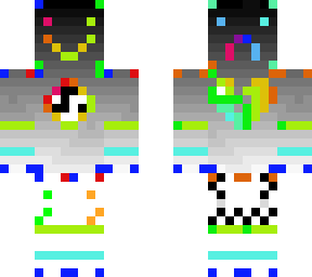 rainbow happy/sad person