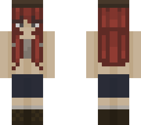 red head farmer girl