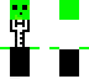 slime white tuxedo