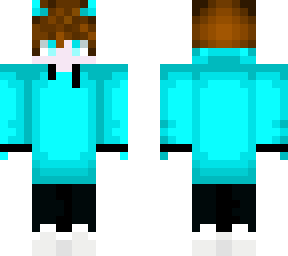 turquoise devil boy