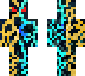 blue and gold magma