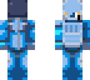 blue astronaut