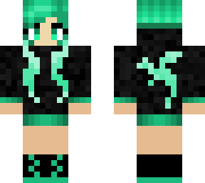 blue/green endergirl