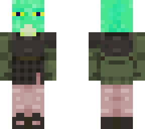 lizard in outfit by findingnemi