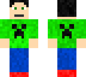me in a creeper shirt