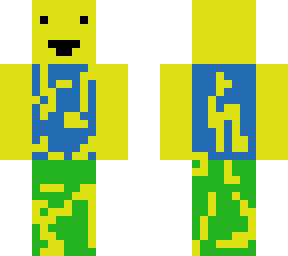 noob with ripped clothes