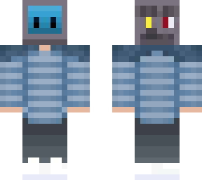 blue tv head