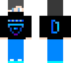 dz gamingtm skin(black hair)