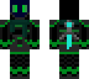 green robot