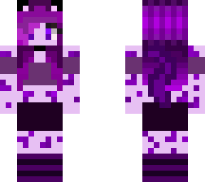 purplecat girl spots