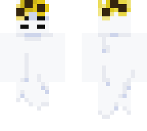 sheet ghost with flowercrown :d