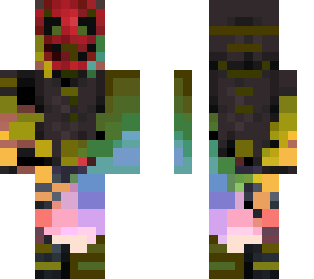 this is made by me its a merged skin he looks like springtrap tho