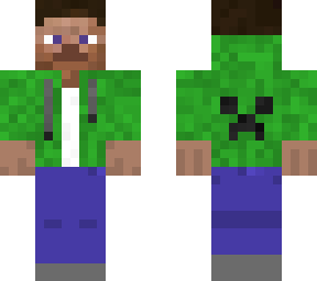 creeper hoodie steve