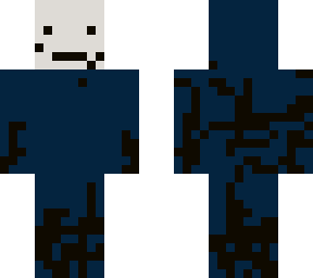 dark blue cracked skin