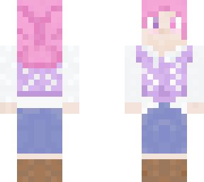 girl with pink hair and pigtails