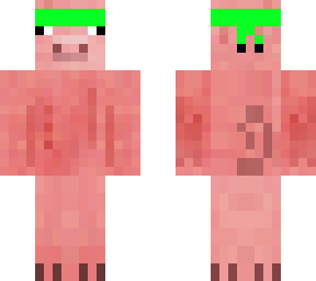 green ninja pig