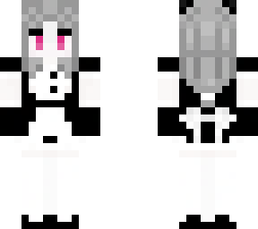 grey scaled maid skin