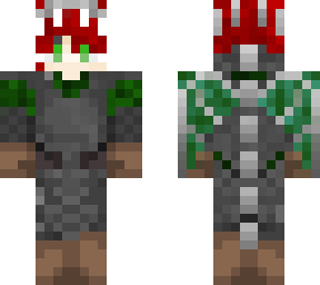 red haired green dragon knight
