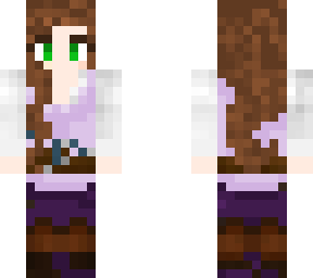 village maiden green eyes