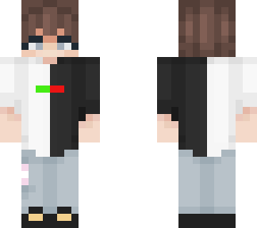 boy with trans flag