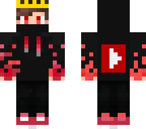 fire youtube with crown