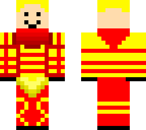 red + yellow stripes pattern