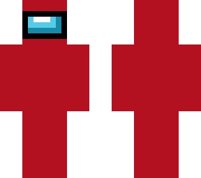 red amongus skin