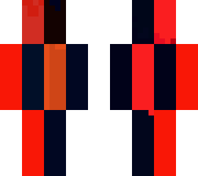 red and black