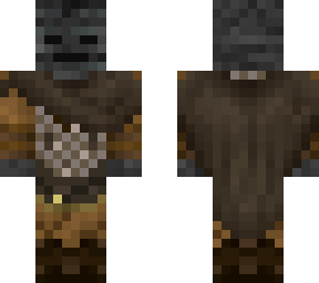 wither skeleton living the viking life