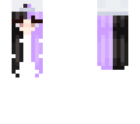 ~ purple and black hair base ~ i dunno what i was doing ~