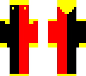 black + red w/ gold