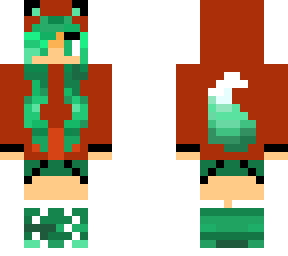 emerald wolf girl