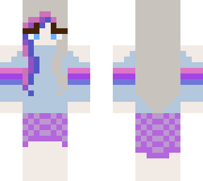 flat bi flag girl
