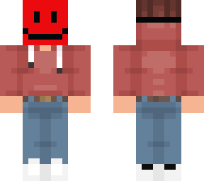 guy with red mask