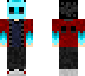 my skin blue