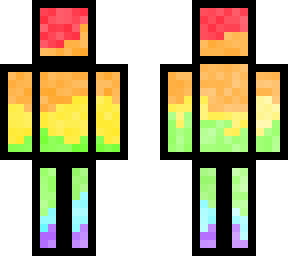 rainbow plastic