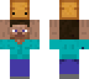 the steve who carrying the bread