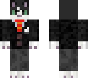 cat but with fancy suit