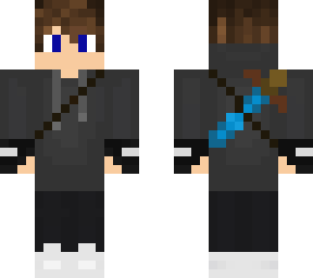 guy with diamond sword