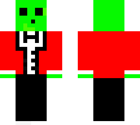 slime red tuxedo
