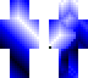 the impossible gradient (blue)