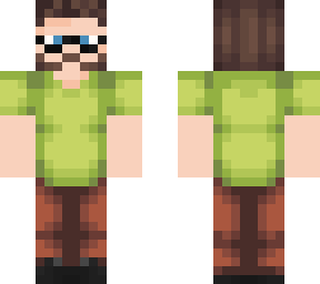 (mr.kill skin )shaggy outfit with glasses