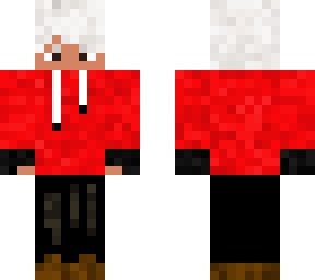 average white haired person