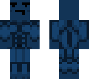 blue buff person