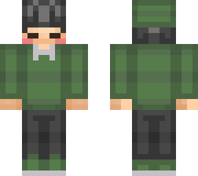 gender natural with a green clothes