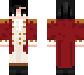 hamilton red coat (edit)
