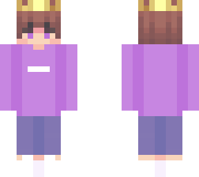 purple boy with crown