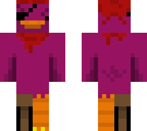 purple pirate duck