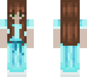 best_cow_rk blue dress skin